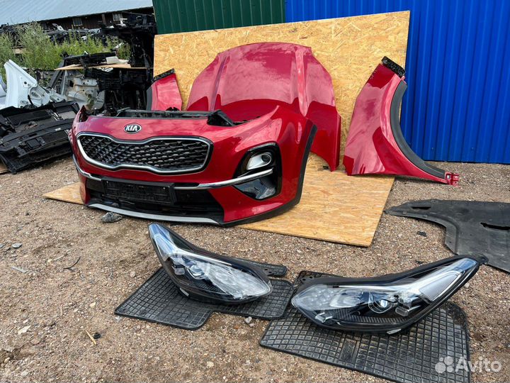 Передняя часть кузова Kia Sportage 4 в сборе