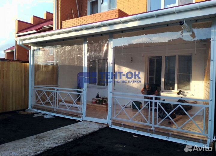 Мягкие окна для террас