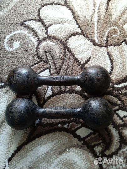 Гантели 4 кг