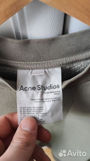 Acne studios свитшот оригинал
