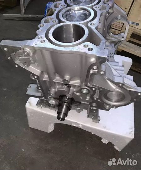 Шорт блок мотора G4NA Kia Hyundai 2.0 Элантра