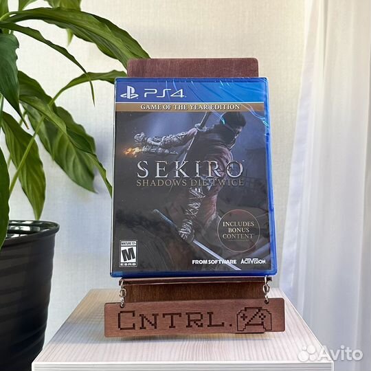 Новый Sekiro Game Of The Year Edition PS4/PS5 Диск