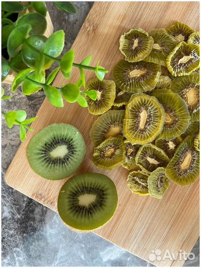 Фруктовые чипсы из киви