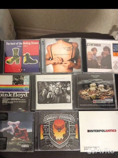 CD фирменные U2. Dire straits. Nirvana и др