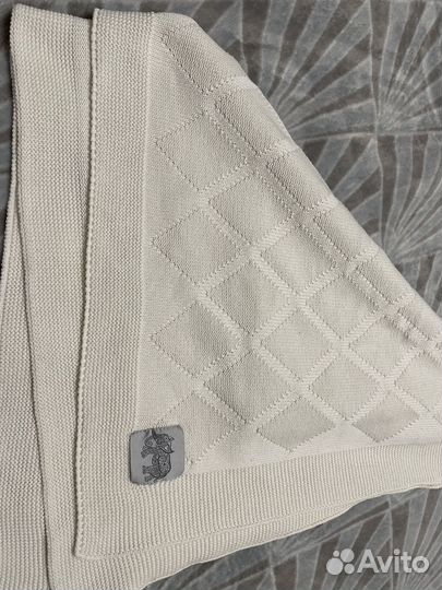 Детский вязанный плед