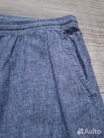 56 размер, лён, хлопок, брюки женские, США