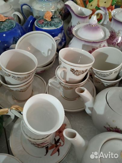 Посуда из цветного стекла