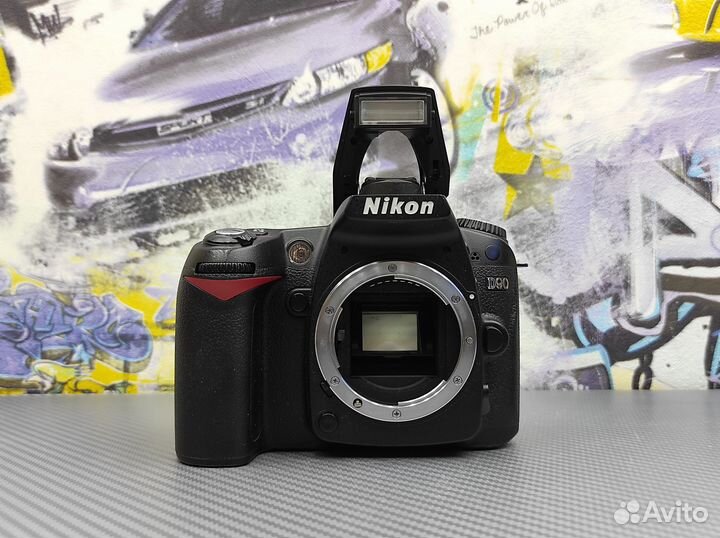 Nikon D90 body (пробег 42700 кадров) box