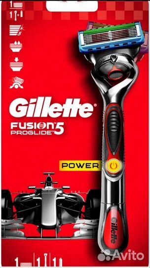 Бритвенный станок Gillette Fusion 5 Proglide Power