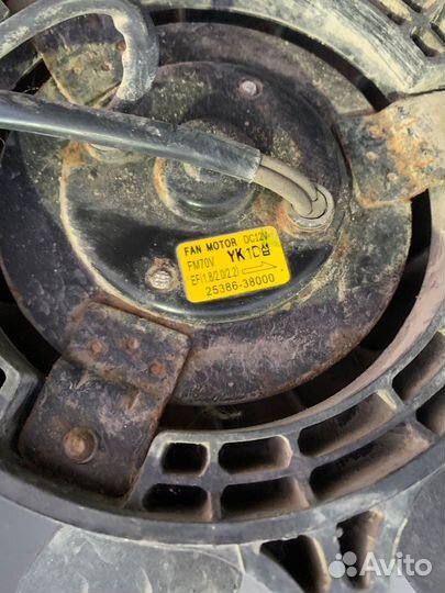 Вентилятор радиатора Hyundai Sonata EF G4JP