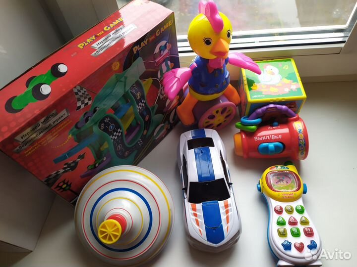 Развивающие игрушки комплектом