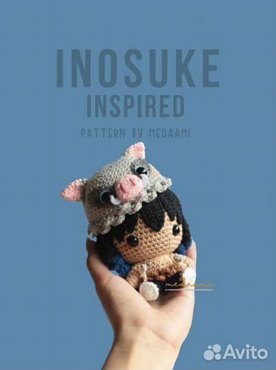 Вязаные игрушки аниме 