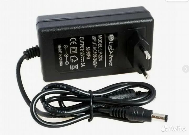 Блок питания для LED 12v 2а 3A 4A 5A 6A 10A