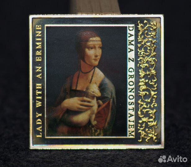 Монета Дама с горностаем 1 доллар 2012