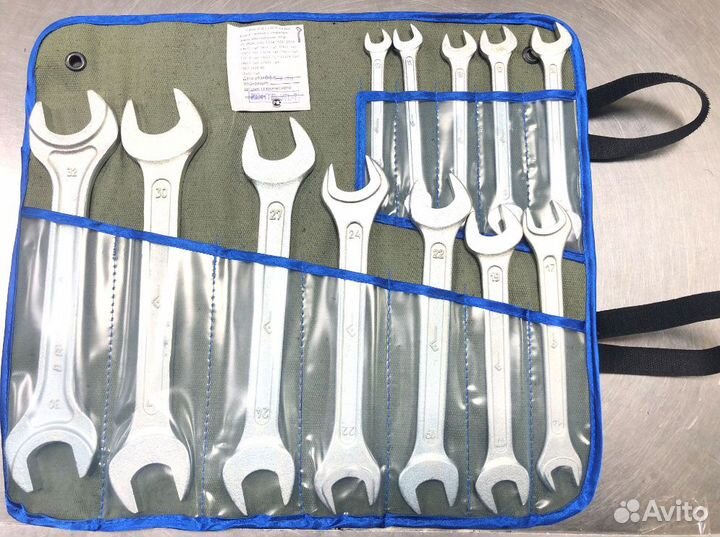 Набор ключей гаечных кгд №12 (8х10-30х32) в сумке