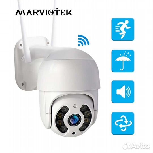 Камера видеонаблюдения wifi IP уличная 5мрх