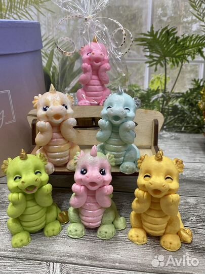 Мыло ручной работы Дракон