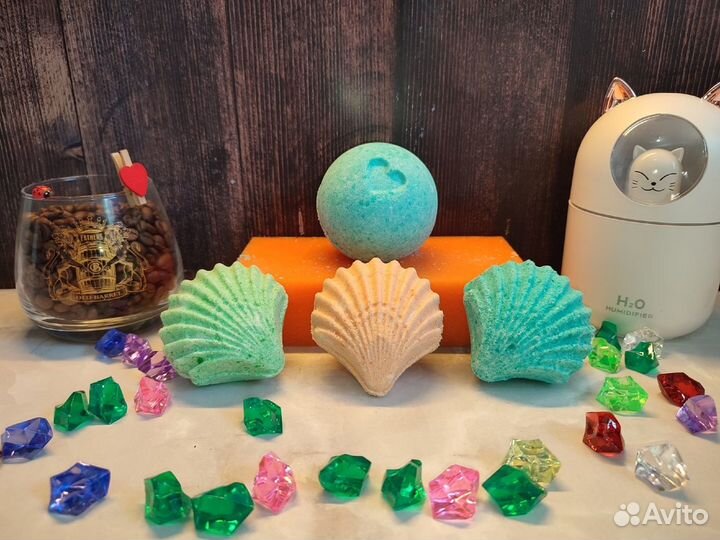 Бомбочки для ванны ручной работы 