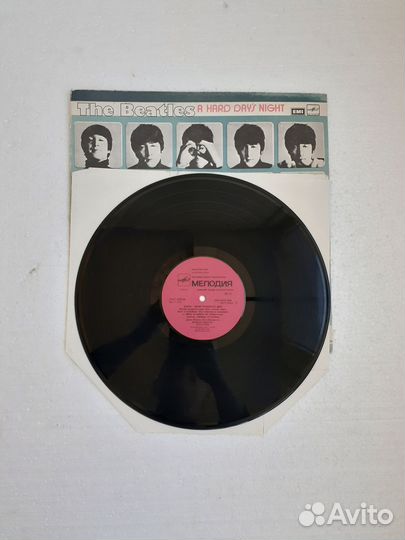 Виниловая пластинка The Beatles A hard day's night