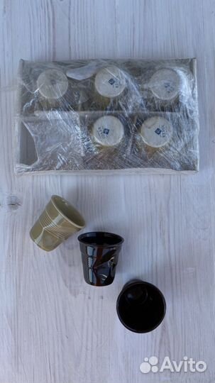 Стакан для эспрессо мятый revol Франция фарфор