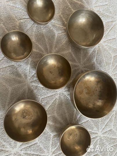 Набор Тибетских Поющих Чаш