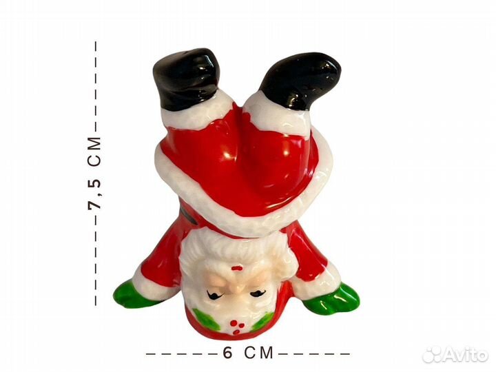 Винтажный набор из шести фарфоровых фигурок