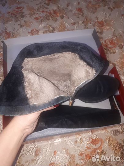 Зимние женские сапоги 39