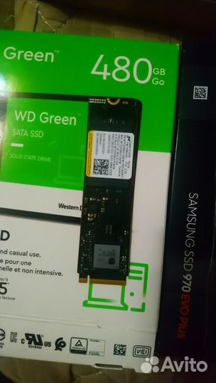 SSD М2 Samsung 500 Гб и Micron 512 Гб