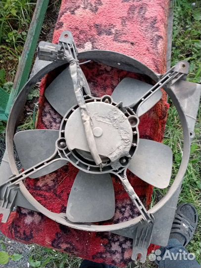 Вентилятор охлаждения двигателя шевроле лачетти