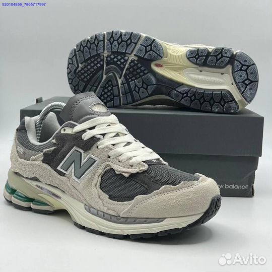 Кроссовки New Balance 2002R Grey (Арт.89330)