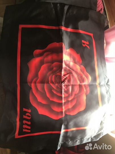 Новое шёлковое постельное белье евро