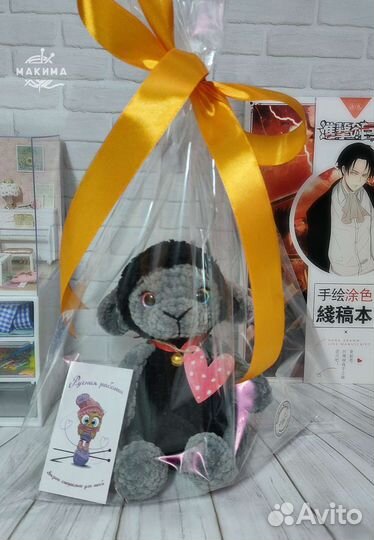 Вязаная игрушка амигуруми Овечка