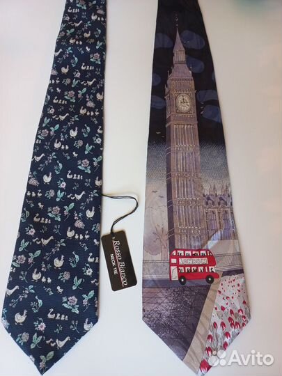 Галстук мужской шелковый Италия