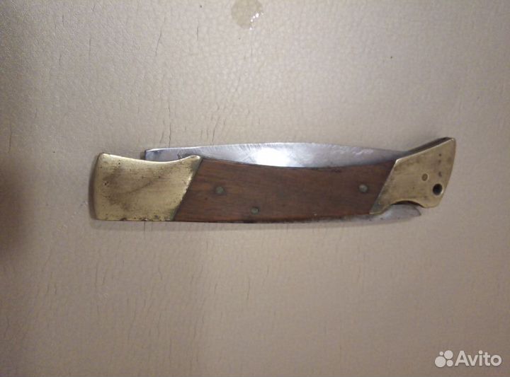 Нож складной ручной работы