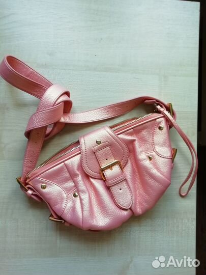 Клатч нат кожа