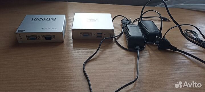 KVM (передатчик и приемник) TA-VKM/3