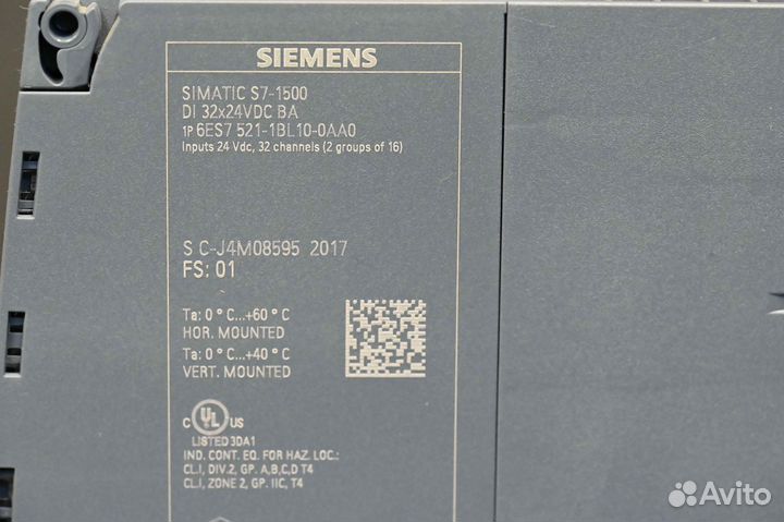 Siemens 6ES7 521-1BL10-0AA0 новый, 2 шт