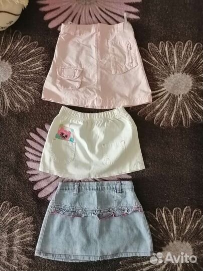 Вещи пакетом на девочку 104-110см