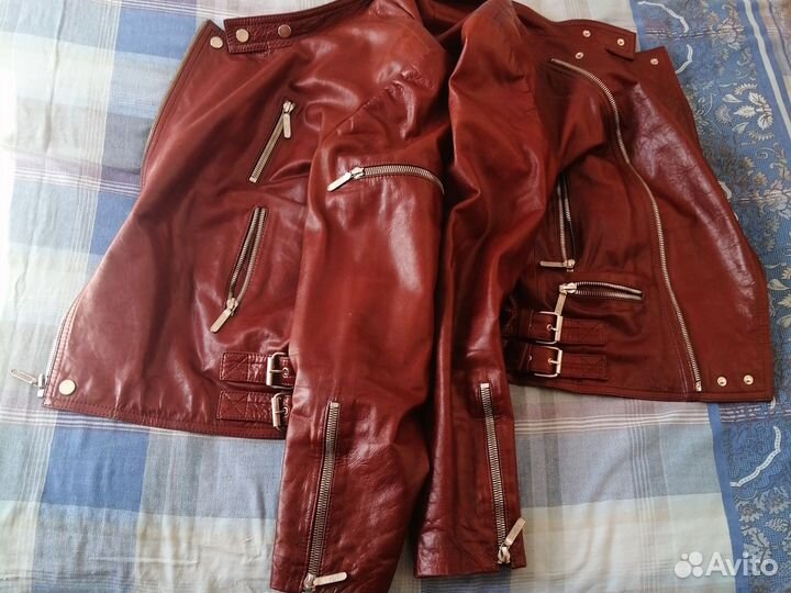 Куртка кожаная натуральная