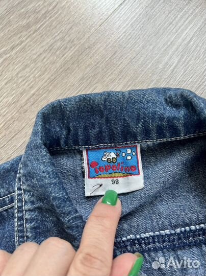 Next джинсовый комплект на мальчика