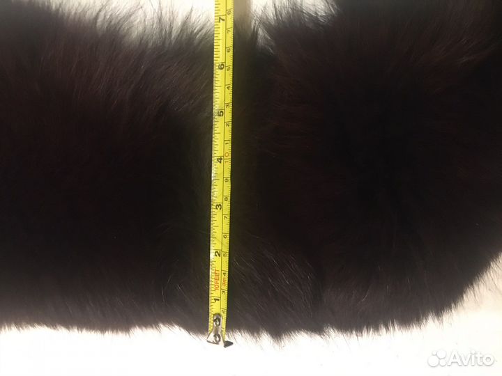 Воротник новый шкурка мех песец