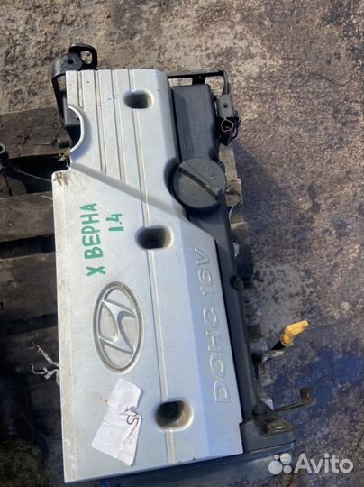 Двигатель хендай верна гетц 1.4 бензин g4ee