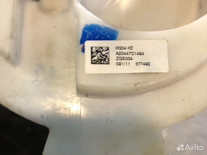 Насос топливный Mercedes C W204 2010 Левый перепус