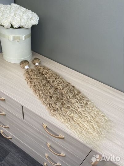 Афролоконы афрокудри 70 см Цвет T27/613