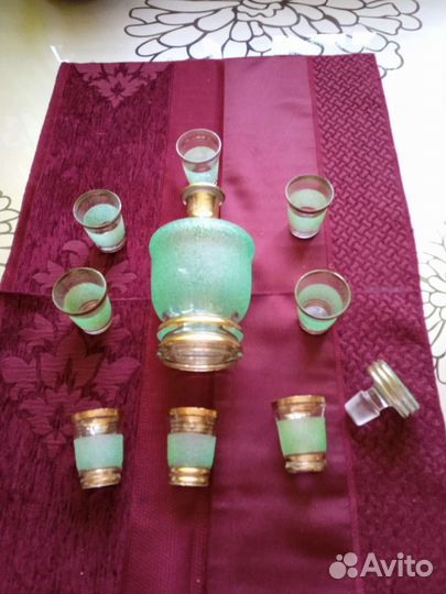 Графин+6стопок(+2) 1958год