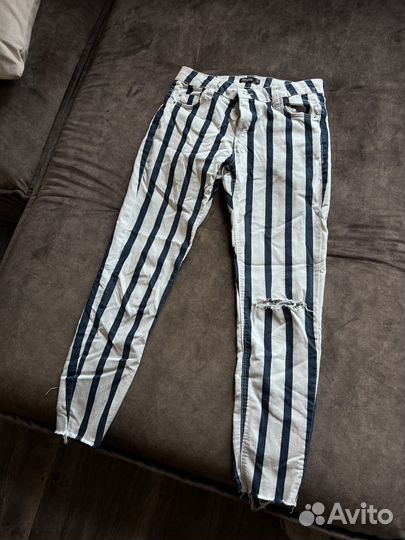 Джинсовые брюки Б/у