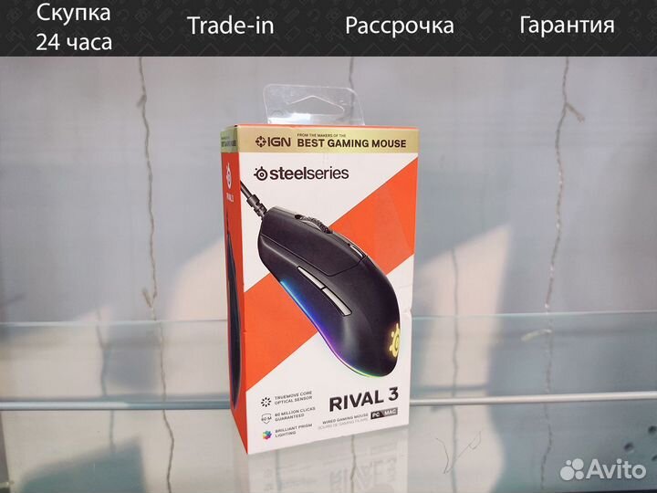 Игровая мышь SteelSeries Rival 3