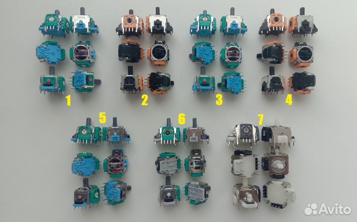 Запчасти ремонт dualshock 4 dualsense 3D аналог