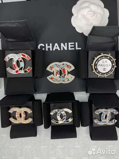 Брошь Chanel шанель в упаковке