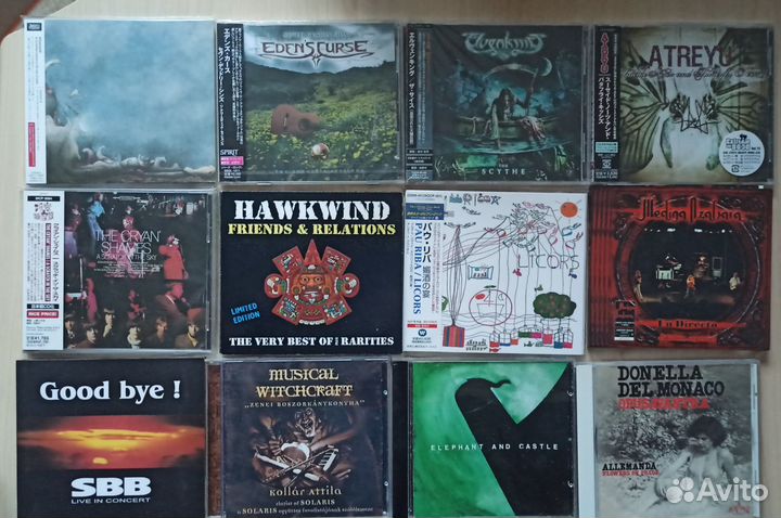 CD Rock Folk Prog Metal фирма часть 2